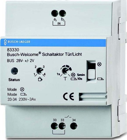 Busch-Jaeger switching actuator Tür/Light REG 83330 NEW