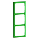 PEHA D 80.573.42 Frame triplo verde Inline 00299311 NUOVO