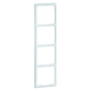 PEHA D 80.574.03 Cadre standard quadruple blanc ancien (RAL1013) Inline 00183411 NEUF