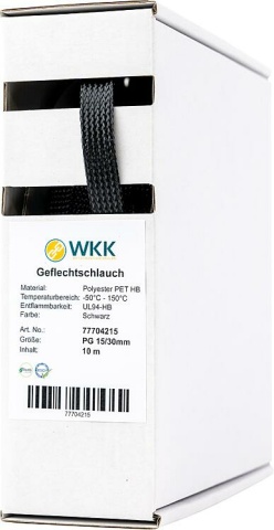 WKK Fastening Materials Braided Sleeve PG 5mm Box 10 Mtr. NEW