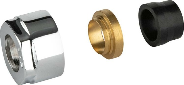 APM Klemmringverschraubung verchromt Ø15mm x DN15(1/2"") VPE=2Stück NEU