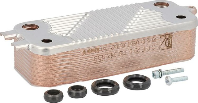 Płytowy wymiennik ciepła Bosch C-PHE 20, 87186429550 NOWOŚĆ