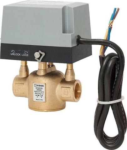 ESBE Zone Valve ESBE, Type ZRS 224, 2-way, DN20 (3/4) female thread, 230 V, Kvs 4.6 NEW