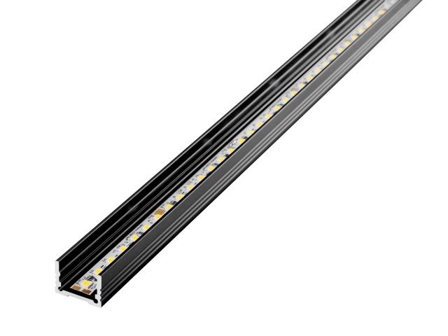 Barthelme Alu-Profil 1000mm, RAL9005 62399201_9005 NEU