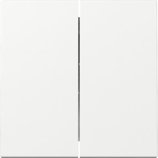 Gira rocker 2f pure white 329503 NEW