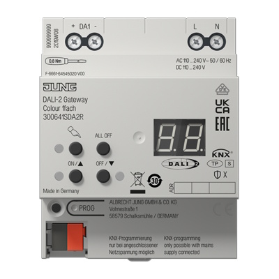 Jung KNX DALI-2 Gateway Colour 1 canal 30064 1S DA2 R NUEVO
