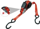 Dolezych Ratschenzurrgurt mit Aufrollautomatik, 2-teilig,Gurt 25mm,Länge 5m,350 daN NEU