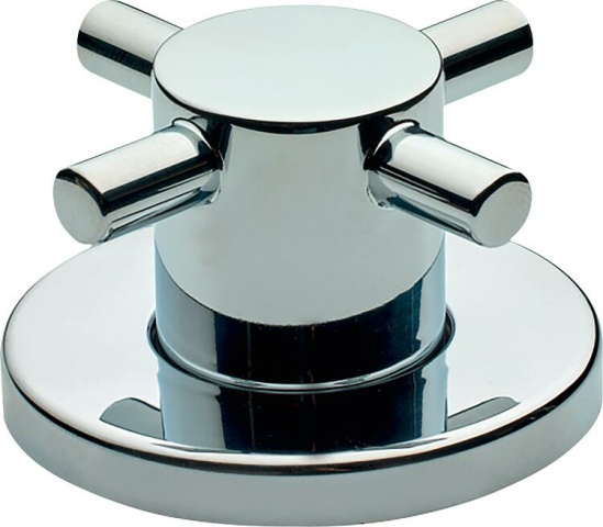 Evenes Pressfitting für MSVR Poignée tournante chromée avec rosace NOUVELLE