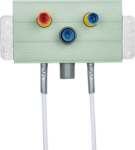 Ortwein flush-mounted installation box I-Block, washbasin connection, System W+S Press •16x2mm NEW