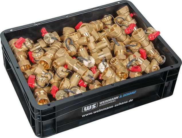 Brass Cap Valve with Plombiervorrdichtung and KFE-H, Advantage Package, DN20 (3/4) incl. WS-Box NEW