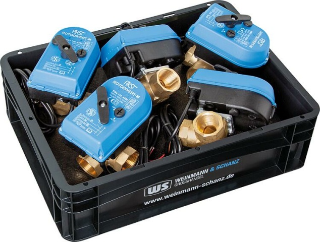 Vorteilspaket 3-Wege Umschaltventil Rotodivert EMV, 5-teilig, +WS Box gratis! NEU