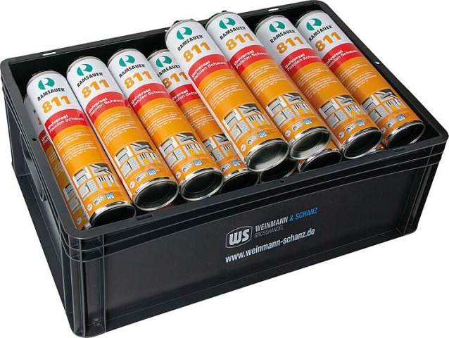 Ramsauer Vorteilspaket WS + Ramsauer, Universal PU-Schaum 811, 750 ml / 24 Stück + gratis WS BOX NEU