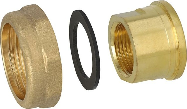 Fitting set DN32(11/4)üWM x DN20( 3/4"")IG, PU 2 pcs NEW