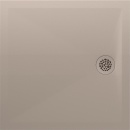 Evenes Duschwanne Ciron 900x23x900 mm Mineralguss hanf NEU