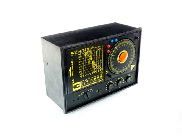 Honeywell Centratherm CK-R ZG 215 black with analogue clock NEW