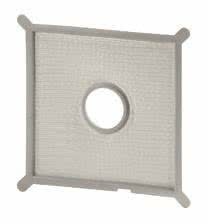 Filtro permanente Helios per inserti per ventilatori ELS- ELF-ELSD 1set=2pz NUOVO