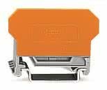 WAGO 280-618 Basisklemmenblock, 4-polig,mit 2-Leiter-Klemmen,grau NEU