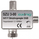 AXING SAT-Dämpfungsregler (F) SZU 3-00 0,5-20dB,...
