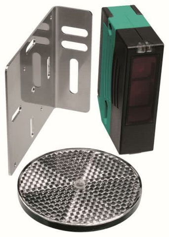 Pepperl + Fuchs Reflexions- SET RLK29-55/25/116-SET Lichtschranke mit Polfilter 128118 NEU