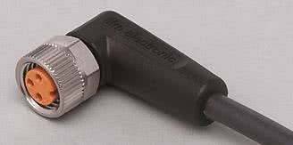 IFM Kabeldose abgewinkelt M8 3pol EVC147 DC PNP silikon/-halogenfrei 2m Kabel NEU