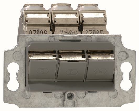 RB Cat.6A ISO-Anschlussdose modular UM-Cat.6A iso-MD 3 Up 0 NEU
