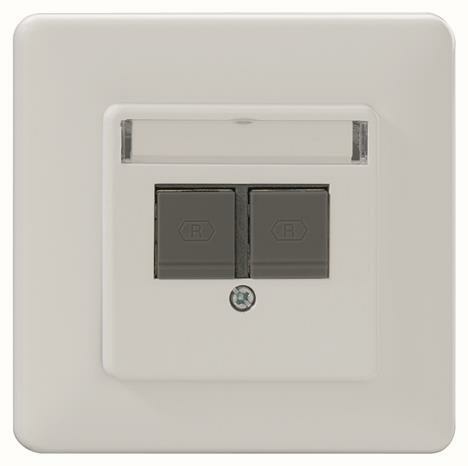 RB Cat.6A ISO-Anschlussdose modular UM-Cat.6A iso-UMD 2 Up rw NEU