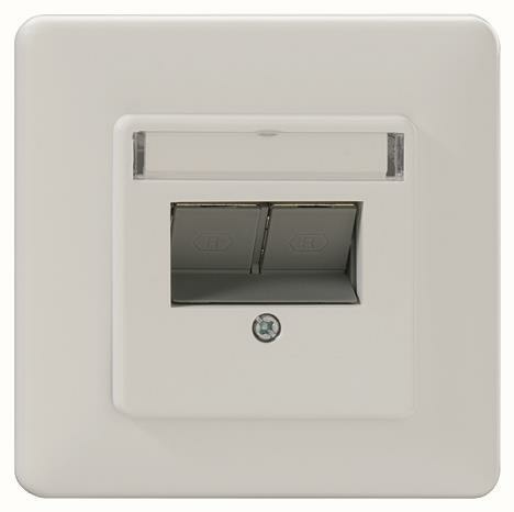 RB Cat.6A ISO-Anschlussdose modular UM-Cat.6A iso-MD 2 Up rw NEU