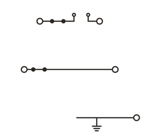 WAGO 2003-6640 Installationsetagen- klemme,Basisklemme ohne Trennmesser NEU