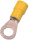 Intercable crimp cable lug ICIQ64 DIN46237 4-6qmm M4 yellow NEW