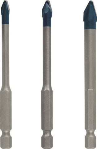 Bosch EXPERT tile drill bit 2608900595 HardCeramic drill bit 3-piece set 5/6/8 HEX-9 NEW
