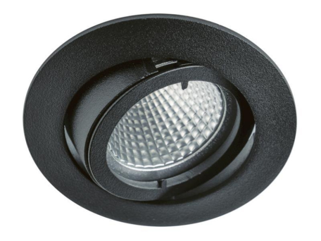 RUTEC Traverse de montage noir mat ALU55372M pivotant DA68mm sans jonc darrêt p.LM 50mm NEUF