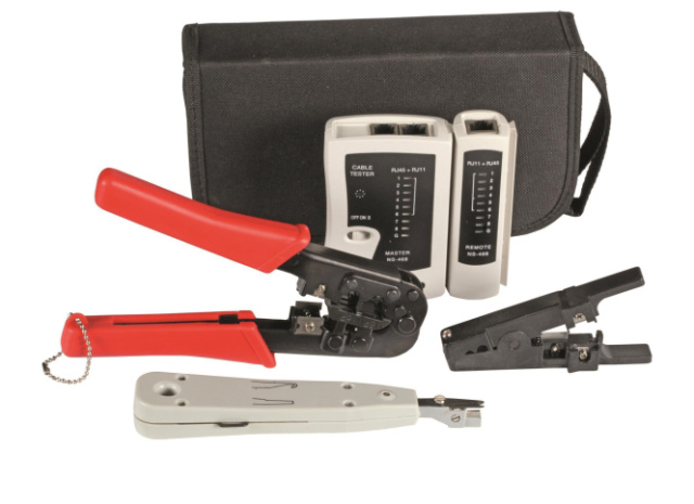 EFB Werkzeugset 39919.1V2 Netzwerktechnik 4-teilig m.Tasche NEU