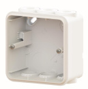 GEWISS AP Gehäuse FI Steckdose u GW95527 FI-Einheit NEU