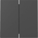 GIRA 3295005 Rocker 2-fold System 55 Black matt...