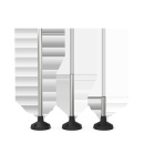 Pfannenberg Stativrohr 250mm mit Fuß BR50-S250 NEU