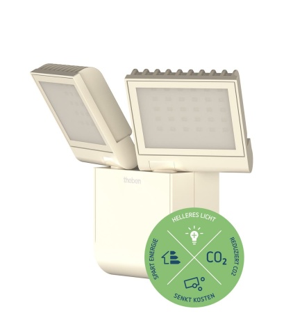 Theben LED-Strahler 17 Watt, ws theLeda S17-100L WH NEU