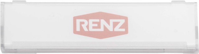 Renz Metallwaren. Namensschildabdeckung 97-9-82253 NEU