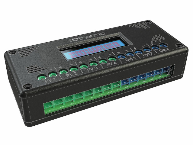 fothermo schakelapparaat voedt fotovoltaïsche energie van boilers in het huishoudelijke elektriciteitsnet NEW