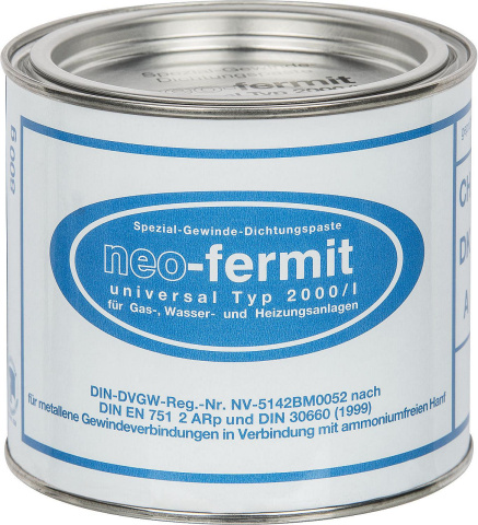Fermit Gewinde-Dichtungspaste (DVGW) NEO-FERMIT Universal 800g Dose 1005 NEU