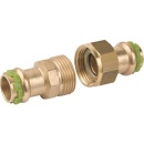 Aalberts gunmetal press fitting V-contour pipe fitting...