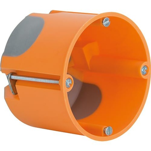 F-tronic spouwmuurisolatiedoos winddicht Ø 68 mm, T = 61 mm, PU = 25 stuks NIEUW