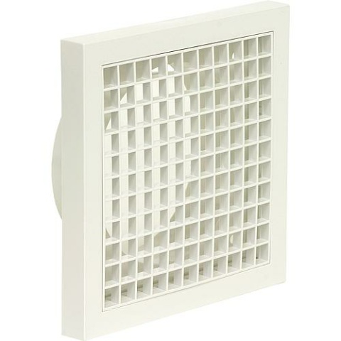 Rejilla de ventilación Helios L-G 150 con cuello de conexión DN 150 blanco 60303 NUEVO