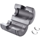 Isowa Kugelhahn-Isolierung vela (clip) geschäumtes Polyethylen grau DN 32 NEU