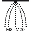 Fischer Drop-in Anchor EA II M 10x40 PU 50 48339 NEW