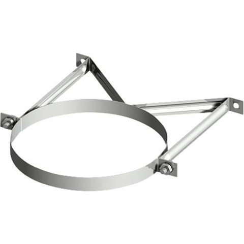 SEM support mural pour système de cheminée en plastique 50-100mm Système II DN 080/125 NOUVEAU