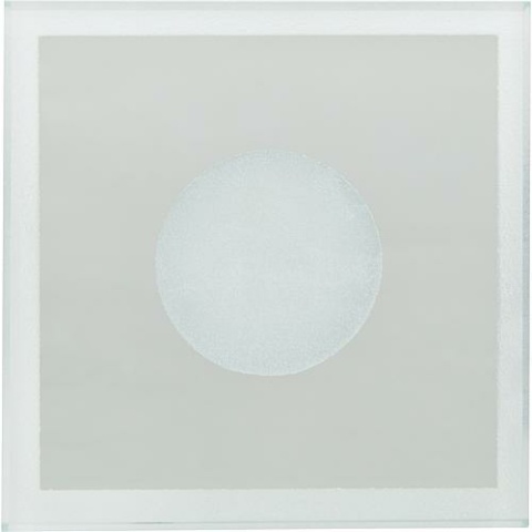 Evenes lampe encastrée Brillanza BZO-230/LU/BC, 230V, verre, 75x75x44mm BZO/LU/BC NOUVEAU