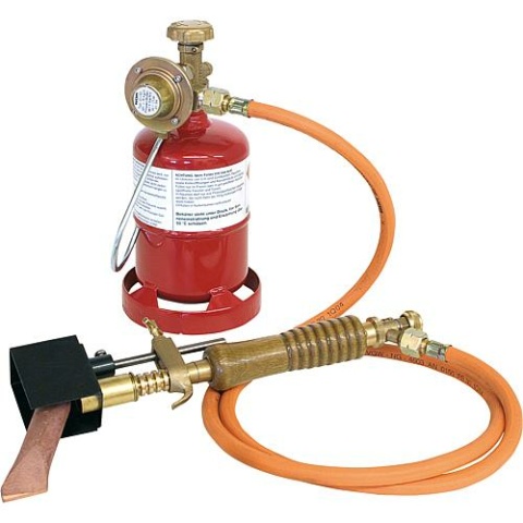 GOK Propane soft soldering set (hose 3/8""LH x 3/8""LH) 09 790 00 NEW