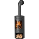 Stufa Justus Mino 2.0 acciaio nero corpo acciaio nero NUOVO