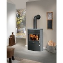 Justus Kaminofen Agero 2.0, 7KW Speckstein, Korpus Stahl...