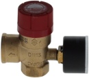 Bosch 8738807954 Soupape de sécurité 3bar avec manomètre everp NOUVEAU